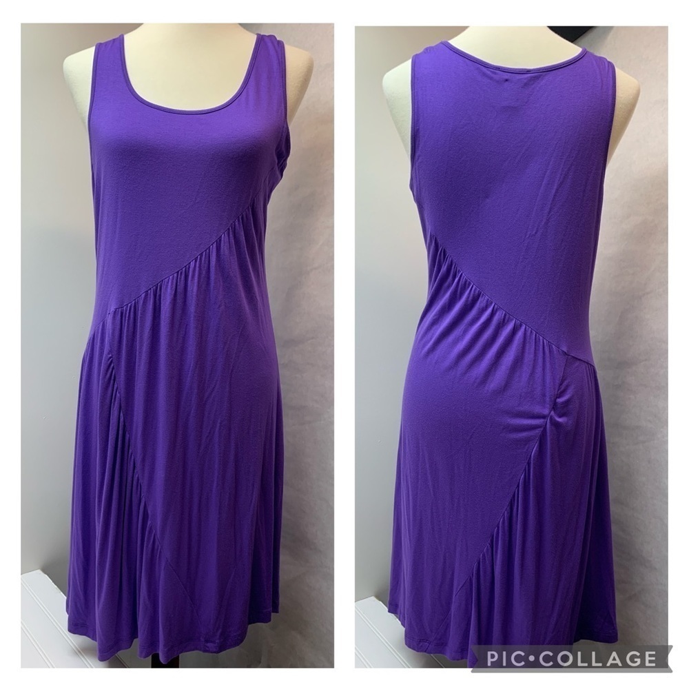Spence purple soft casual sleeveless dress M